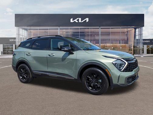 Jungle Green 2023 Kia Sportage X-Pro Prestige