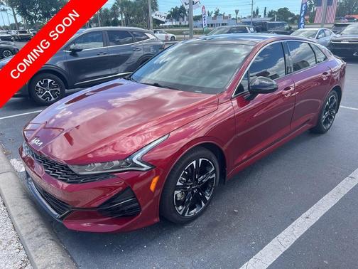 Passion Red 2024 Kia K5 GT-Line