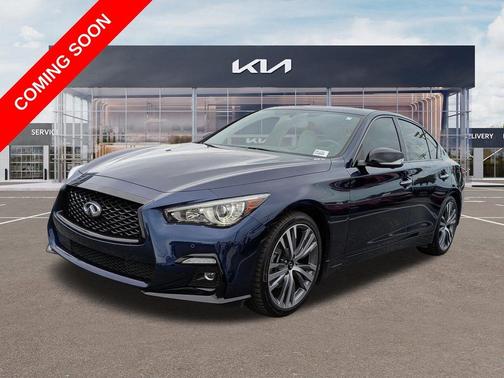 Grand Blue 2023 INFINITI Q50 SENSORY