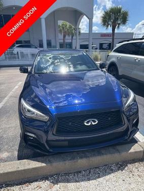 Grand Blue 2023 INFINITI Q50 SENSORY