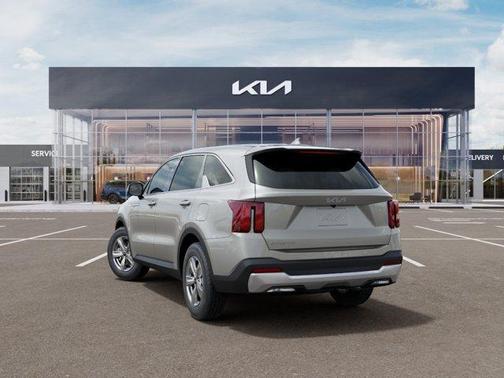Ivory Silver 2026 Kia Sorento LX