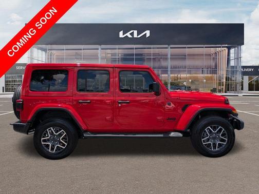 Firecracker Red Clearcoat 2025 Jeep Wrangler Sahara