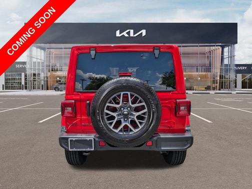 Firecracker Red Clearcoat 2025 Jeep Wrangler Sahara