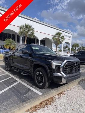 Midnight Black Metallic 2023 Toyota Tundra SR5