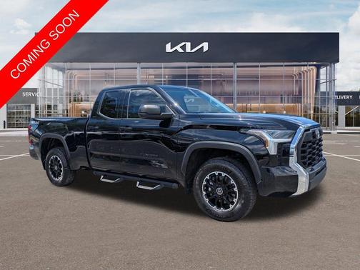 Midnight Black Metallic 2023 Toyota Tundra SR5