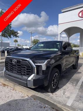 Midnight Black Metallic 2023 Toyota Tundra SR5
