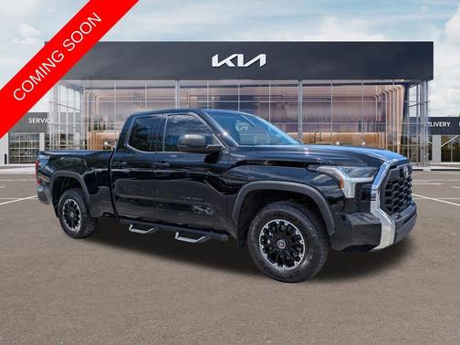 Midnight Black Metallic 2023 Toyota Tundra SR5