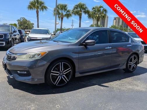 Gray 2017 Honda Accord Sport