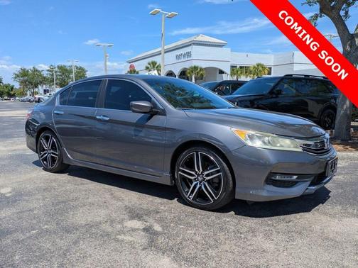 Gray 2017 Honda Accord Sport