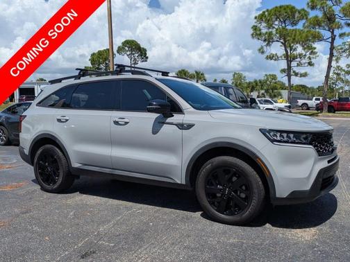 Wolf Gray 2022 Kia Sorento X-Line S