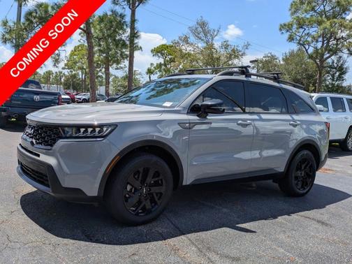 Wolf Gray 2022 Kia Sorento X-Line S