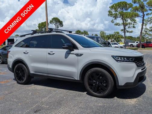 Wolf Gray 2022 Kia Sorento X-Line S