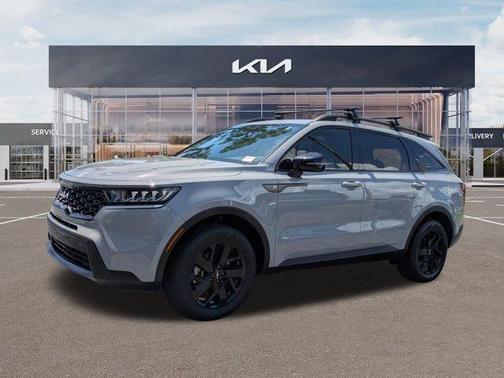 Wolf Gray 2022 Kia Sorento X-Line S