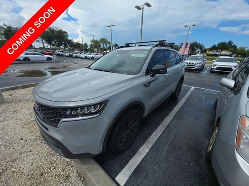 Wolf Gray 2022 Kia Sorento X-Line S