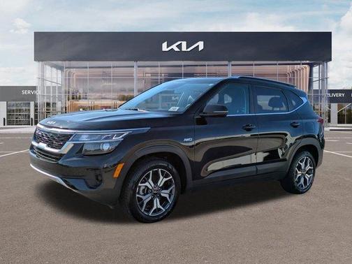 Cherry Black 2023 Kia Seltos EX