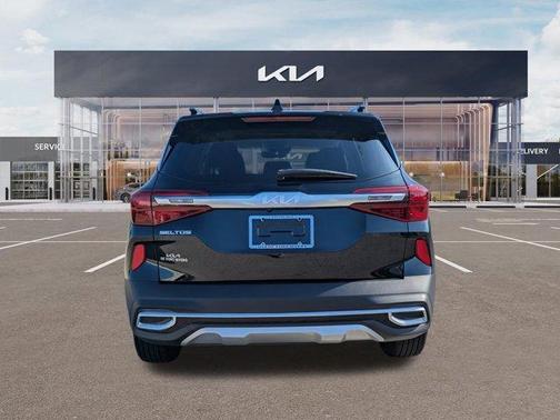 Cherry Black 2023 Kia Seltos EX