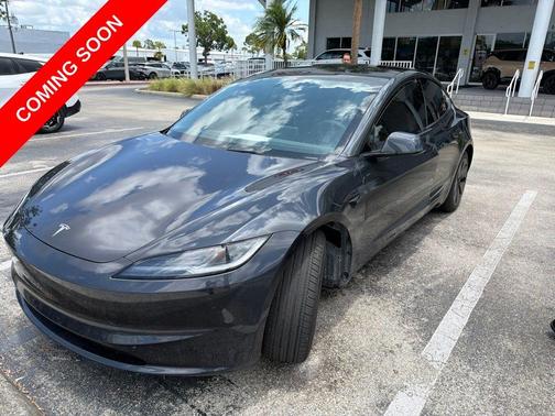 Gray 2025 Tesla Model 3 Standard
