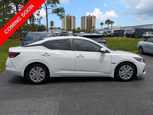Cloud White 2020 Nissan Sentra S