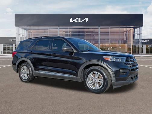 Black Metallic 2021 Ford Explorer XLT