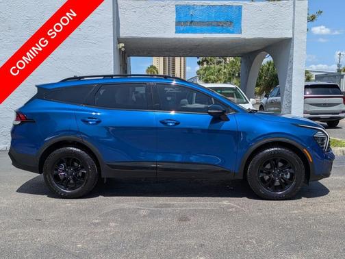 Sapphire Blue 2025 Kia Sportage X-Pro Prestige