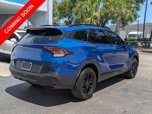 Sapphire Blue 2025 Kia Sportage X-Pro Prestige