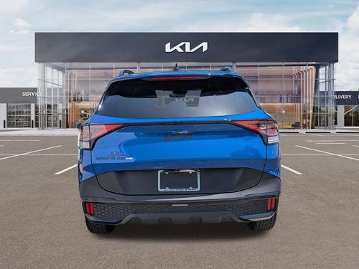 Sapphire Blue 2025 Kia Sportage X-Pro Prestige