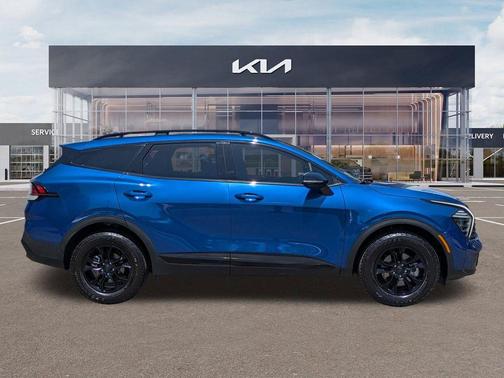 Sapphire Blue 2025 Kia Sportage X-Pro Prestige