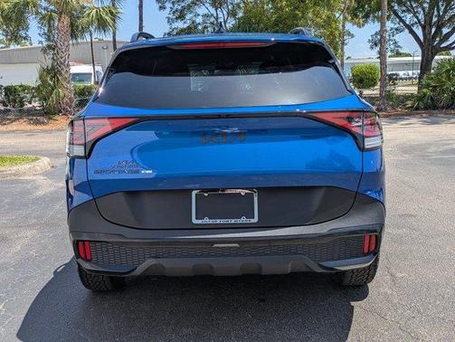 Sapphire Blue 2025 Kia Sportage X-Pro Prestige