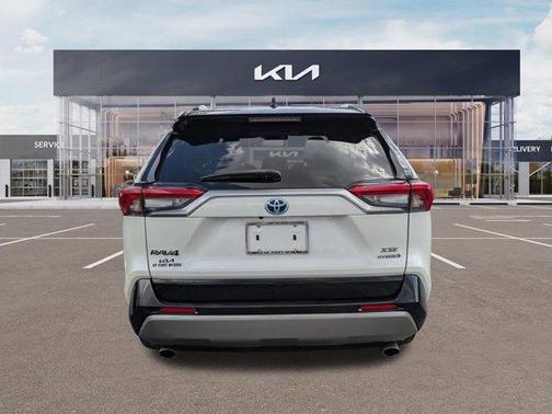 White 2022 Toyota RAV4 Hybrid XSE