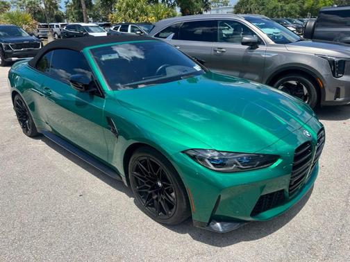 Isle of Man Green Metallic 2022 BMW M4 Competition xDrive