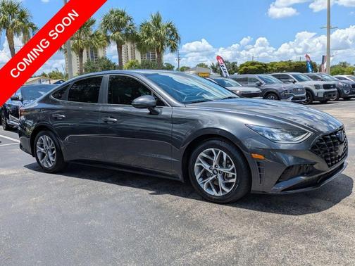 Portofino Gray 2021 Hyundai SONATA SEL