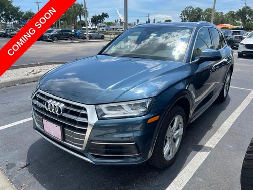 Utopia Blue Metallic 2018 Audi Q5 2.0T Tech Premium