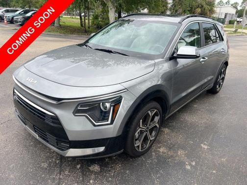 Steel Gray 2024 Kia Niro EX Touring