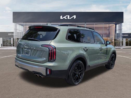 Jungle Green 2023 Kia Telluride EX X-Line