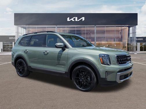 Jungle Green 2023 Kia Telluride EX X-Line