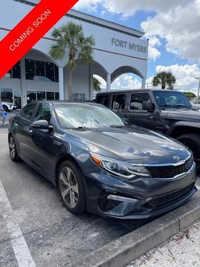 Gray 2020 Kia Optima S