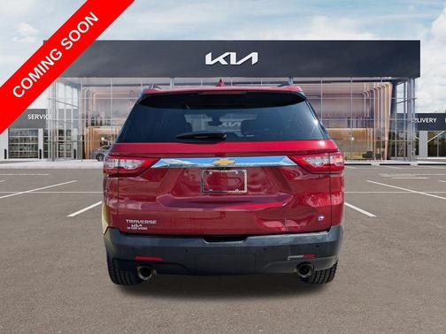 Cajun Red Tintcoat 2019 Chevrolet Traverse LT Leather