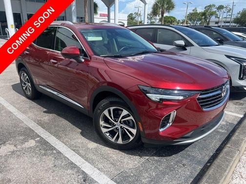 Cinnabar Metallic 2022 Buick Envision Essence