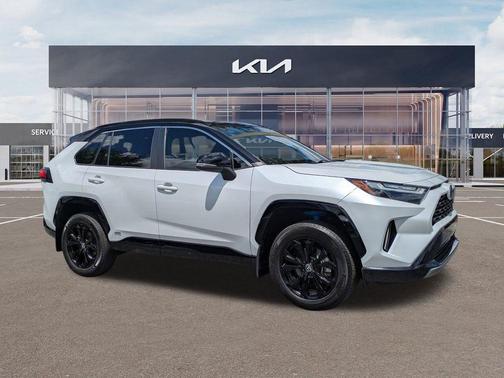 Midnight Black Metallic 2024 Toyota RAV4 Hybrid XSE