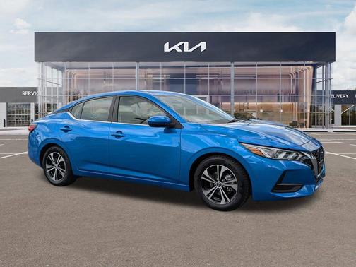 Electric Blue Metallic 2023 Nissan Sentra SV