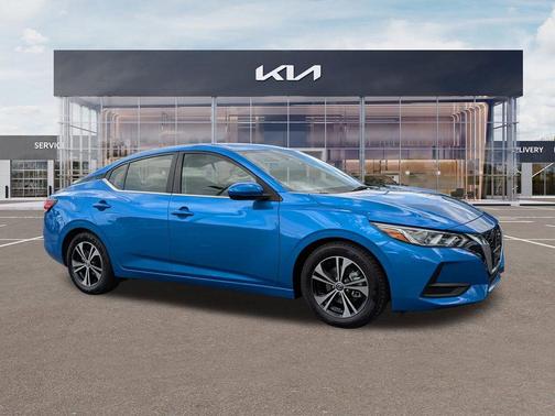 Electric Blue Metallic 2023 Nissan Sentra SV