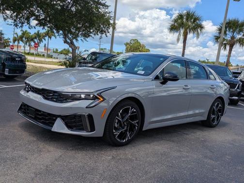 Wolf Gray 2025 Kia K5 GT-Line