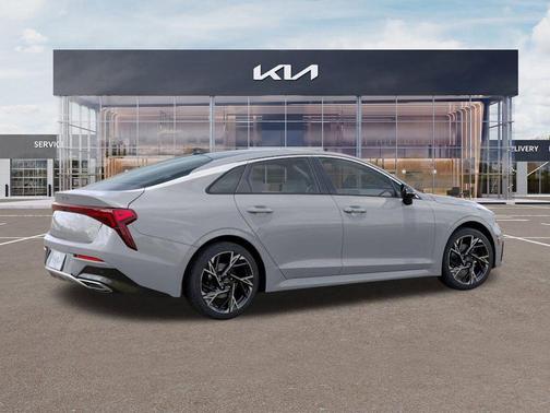Wolf Gray 2025 Kia K5 GT-Line