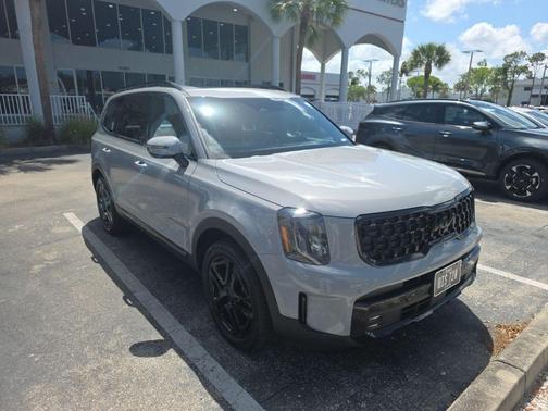 Wolf Gray 2025 Kia Telluride SX-Prestige X-Line