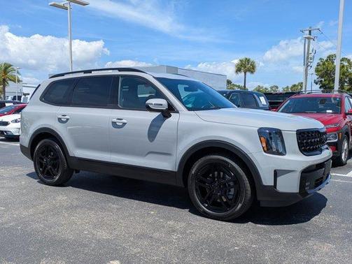 Wolf Gray 2025 Kia Telluride SX-Prestige X-Line