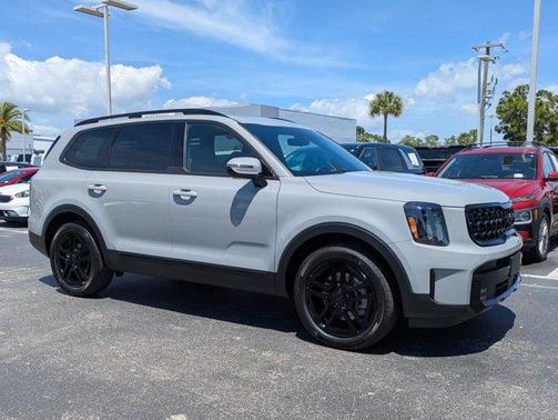 Wolf Gray 2025 Kia Telluride SX-Prestige X-Line
