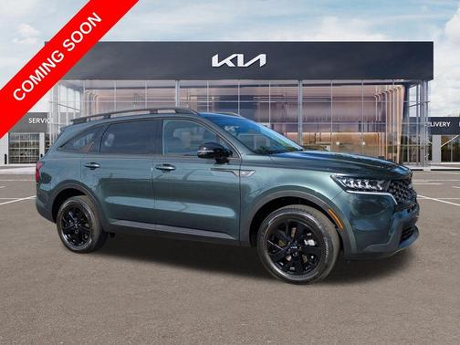 Aruba Green 2023 Kia Sorento X-Line S