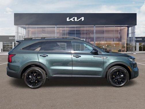 Aruba Green 2023 Kia Sorento X-Line S