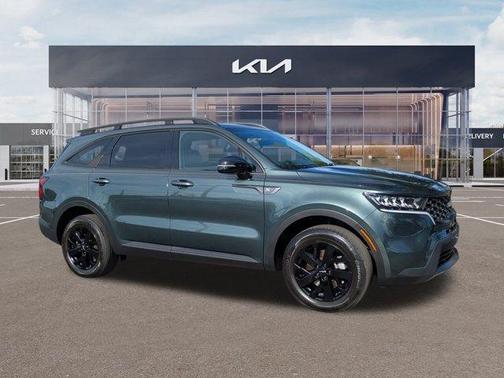 Aruba Green 2023 Kia Sorento X-Line S