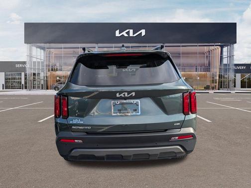 Aruba Green 2023 Kia Sorento X-Line S